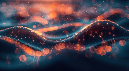 abstract background with stars