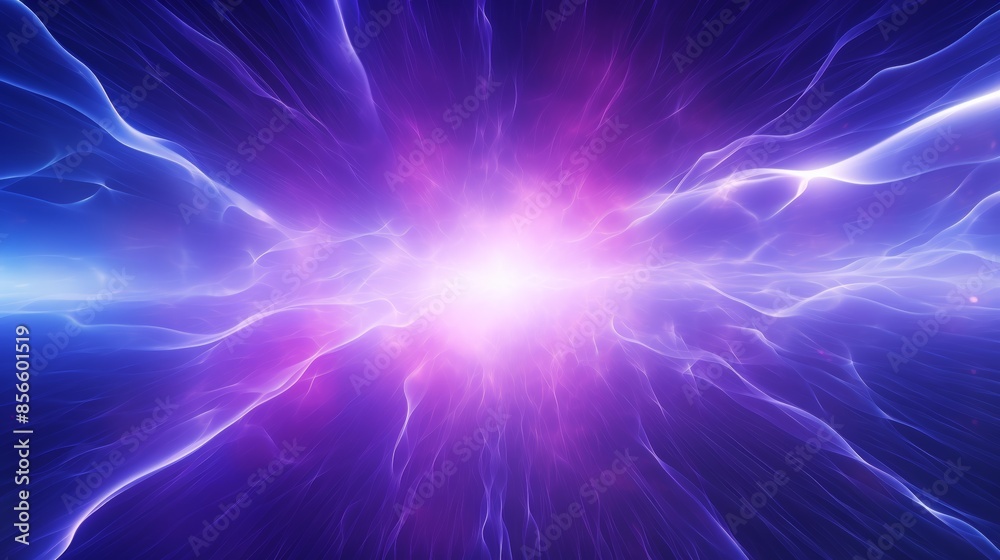 Aufkleber an electrifying abstract blurred gradient background in neon colors, reminiscent of a lightning stor