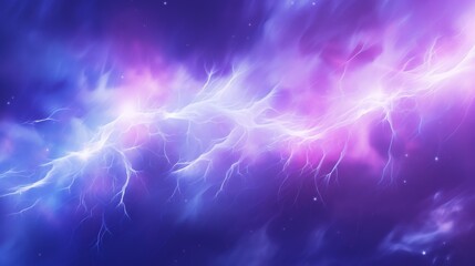 Obraz premium electrifying abstract blurred gradient background in neon colors, reminiscent of a lightning storm.