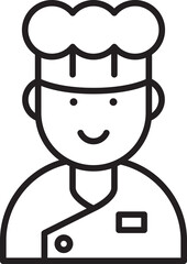 Male Chef Portrait Avatar
