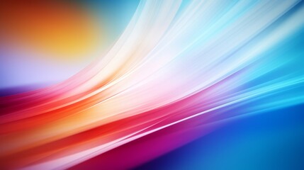 Obraz premium energetic abstract blurred gradient background in bold primary colors, exuding a sense of excitement and dynamism. 