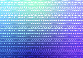 Motif geometric blue pattern design background
