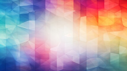 Obraz premium an ethereal abstract blurred gradient background in jewel tones, reminiscent of a stained glass window depicting a celestial scene.