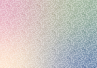 Fototapeta premium Motif wallpaper pattern gradient native background