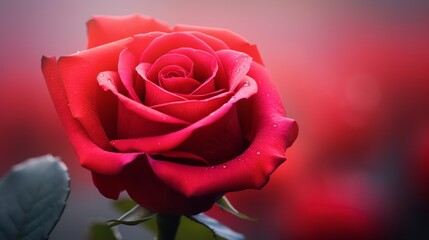 A close-up photograph of a rose, its velvety petals unfurling in a symphony of colors, perfect for a romantic wallpaper.