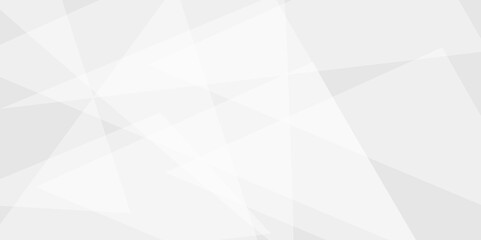 Abstract White and gray polygons Mosaic  background mesh of triangles Geometric style. Mosaic template for your design. vector illustration