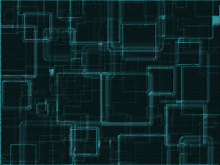 Cyber ​​material_background image_blue