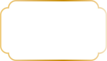 Fototapeta premium Elegant vintage golden frame background