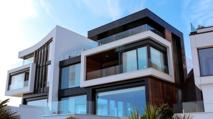 Modern homes and Town houses.