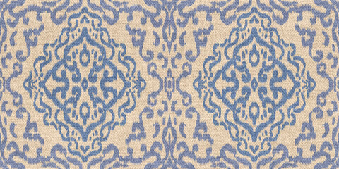 Seamless ethnic design, ikat art. beautiful hand drawn Design for textile and printingEthnic pattern.beautiful pattern. folk embroidery,bohemian style, abstract art	