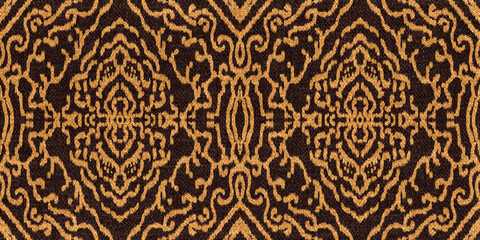 Seamless ethnic design, ikat art. beautiful hand drawn Design for textile and printingEthnic pattern.beautiful pattern. folk embroidery,bohemian style, abstract art	