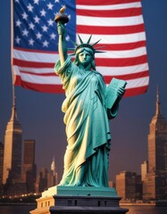 Obraz premium Happy 4th of July Independence Day| USA Day | Independence Day