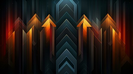 Elevate your videos with modern outro art featuring geometric designs and flat illustrations in high resolution.