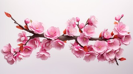 Naklejka premium Elegant soft pink sakura background