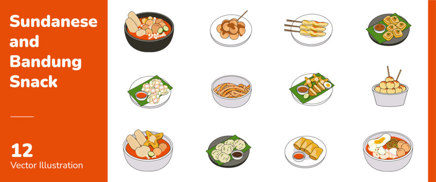 Sundanese and Bandung Snack