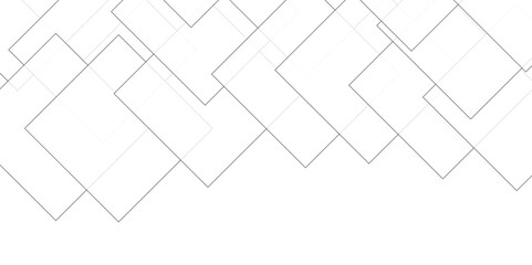 Abstract white diamond and triangle shape background .modern geometric technology business concept black lines .white color technology concept and square shapes vector background .