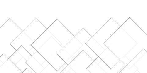 Abstract white diamond and triangle shape background .modern geometric technology business concept black lines .white color technology concept and square shapes vector background .