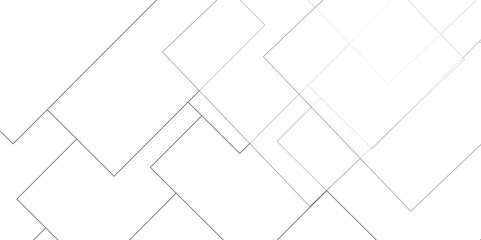 Abstract white diamond and triangle shape background .modern geometric technology business concept black lines .white color technology concept and square shapes vector background .