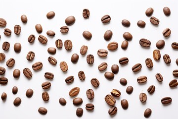 a group of coffee beans