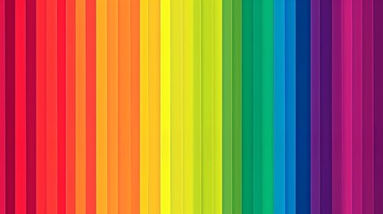 Obraz premium Striking rainbow gradient background with bright colors for Pride Month, promoting LGBTQ pride and unity.
