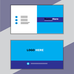 Modern and simple business card template