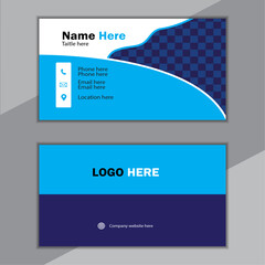 Modern and simple business card template