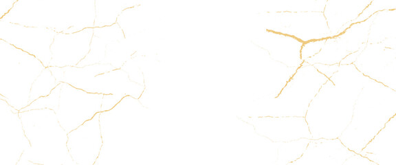 Vector old marble pattern with brown cracks Transparent texture.	