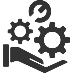 Gears Machinery Icon