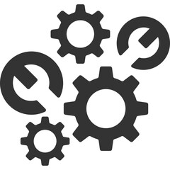 Gears Machinery Icon