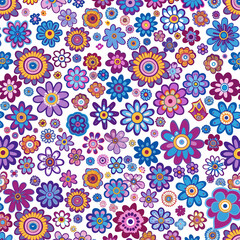 Eclectic Patterns: A Vibrant Collection of Floral and Abstract Designs