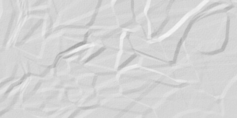 White fabric background. white crumpled paper background texture pattern overlay. wrinkled high resolution arts craft and Seamless white crumpled paper.	
