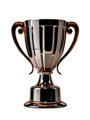 A bronze trophy clipart