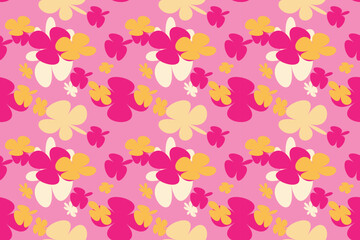 Beautiful Flowers Pattern Background Little Floral Liberty Seamless Texture Background. Spring, Summer Romantic Blossom Flower Garden Seamless Pattern for Your Designs