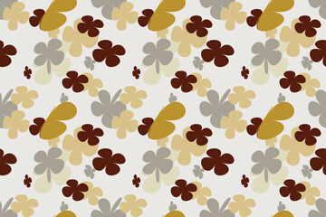 Floral Pattern Background Little Floral Liberty Seamless Texture Background. Spring, Summer Romantic Blossom Flower Garden Seamless Pattern for Your Designs