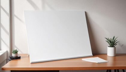 Mock Up White Board For Design Presentation