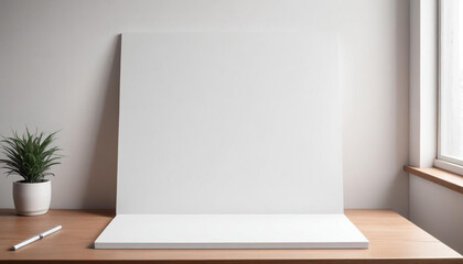 Mock Up White Board For Design Presentation