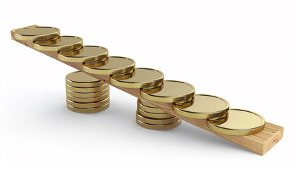 Success concept on white background strategy.