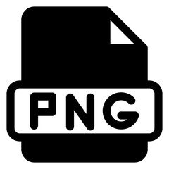 png glyph icon  vector illustration isolated on white background