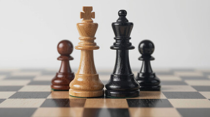 Success concept on white background strategy.