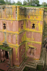 Church of saint George, Semen wello, Lalibela, Ethiopia, 