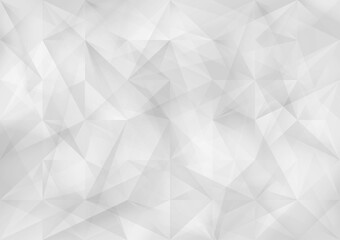 Fototapeta premium 幾何学模様のテクスチャ背景（グレー）