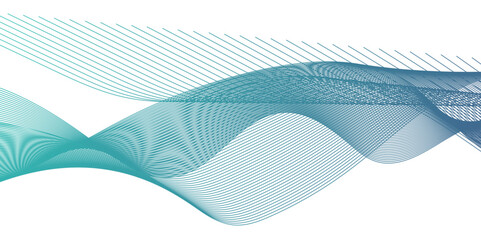 Abstract modern blue wave line futuristic energy sound waves technology concept background. vector wave line in vector business texture. Pattern line blend curve flow futuristic background.