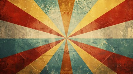 Vintage Sunburst Background