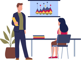 Business Team Work Briefing