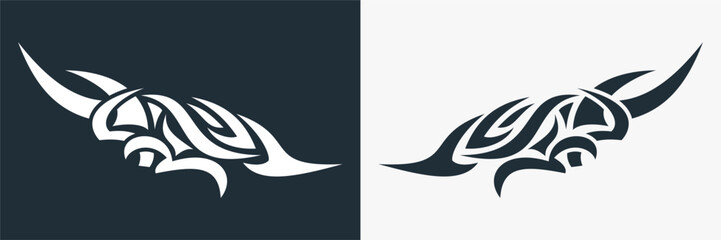 tribal tatoo wings background hand drawn sketch illustrations