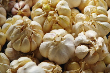 ニンニクのクローズアップ