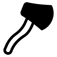 axe glyph icon vector illustration  isolated on white background