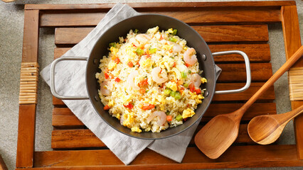 Fried Rice with Healthy Ingredients