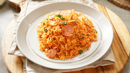 Fried Rice with Healthy Ingredients