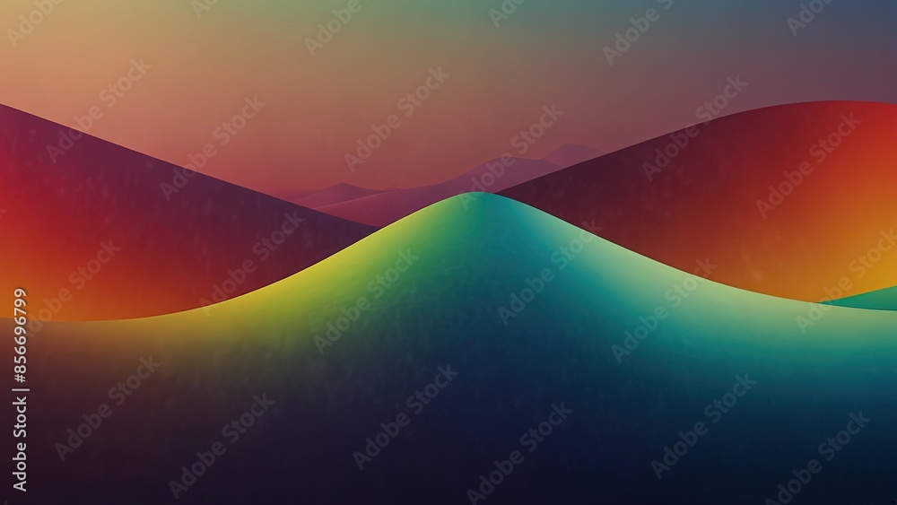 Wall mural Colour Gradient Background - Wall murals